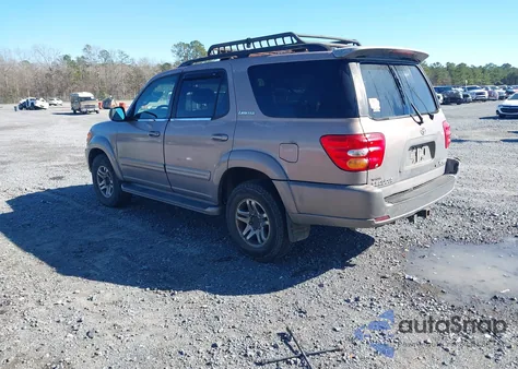 2002 Toyota Sequoia Limited V8 z USA, uszkodzony, nr VIN 5TDBT48A92S074893